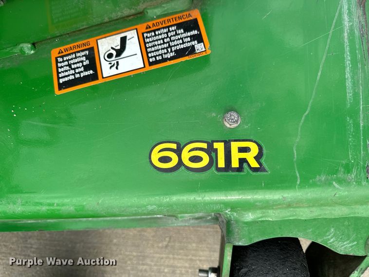 image for item OF9713 2022 John Deere 661R ZTR lawn mower