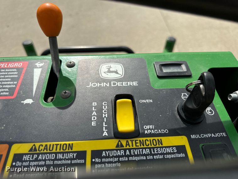 image for item OF9714 2019 John Deere 661R ZTR lawn mower