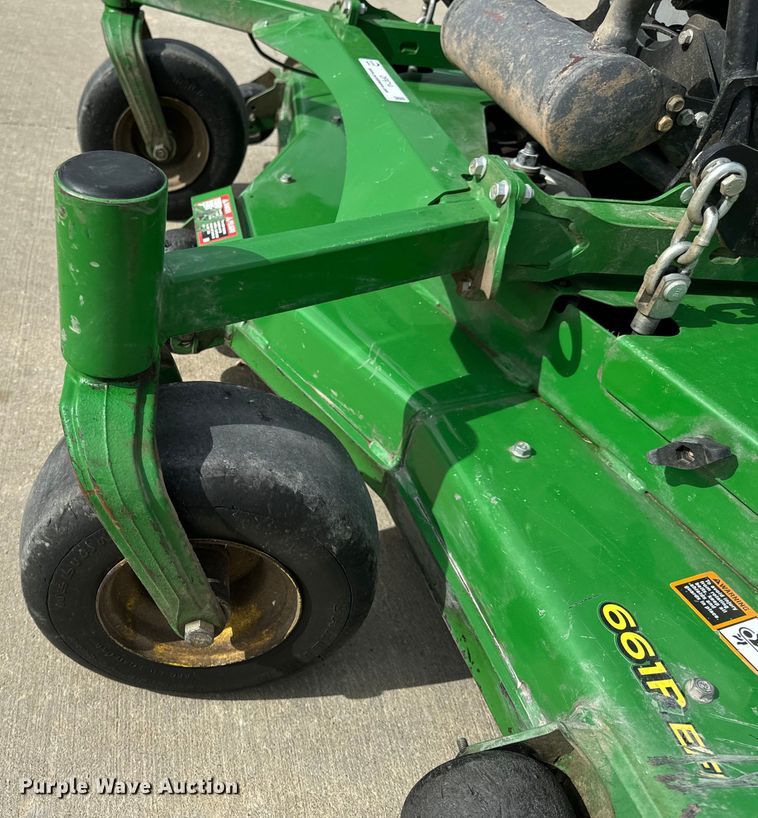 image for item OF9714 2019 John Deere 661R ZTR lawn mower