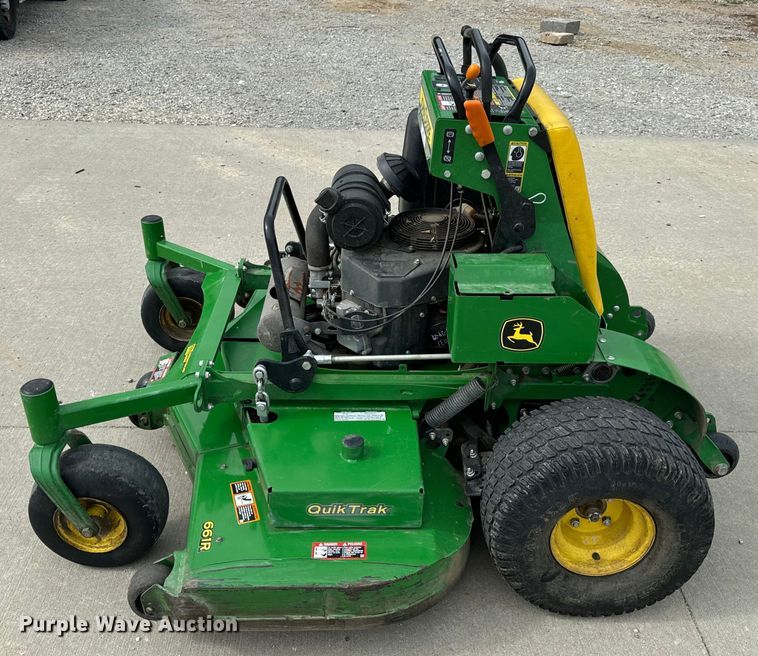 image for item OF9715 2022 John Deere 661R ZTR lawn mower