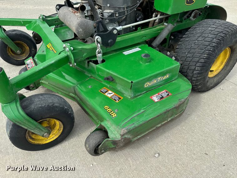 image for item OF9715 2022 John Deere 661R ZTR lawn mower
