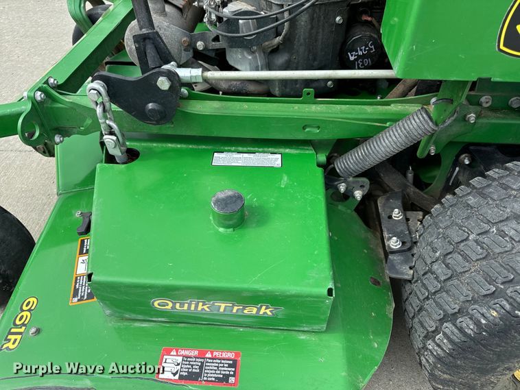 image for item OF9715 2022 John Deere 661R ZTR lawn mower