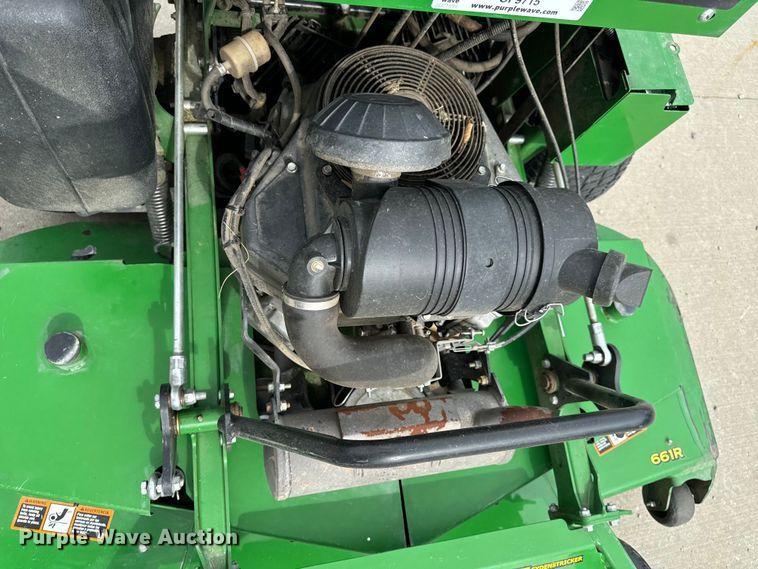 image for item OF9715 2022 John Deere 661R ZTR lawn mower