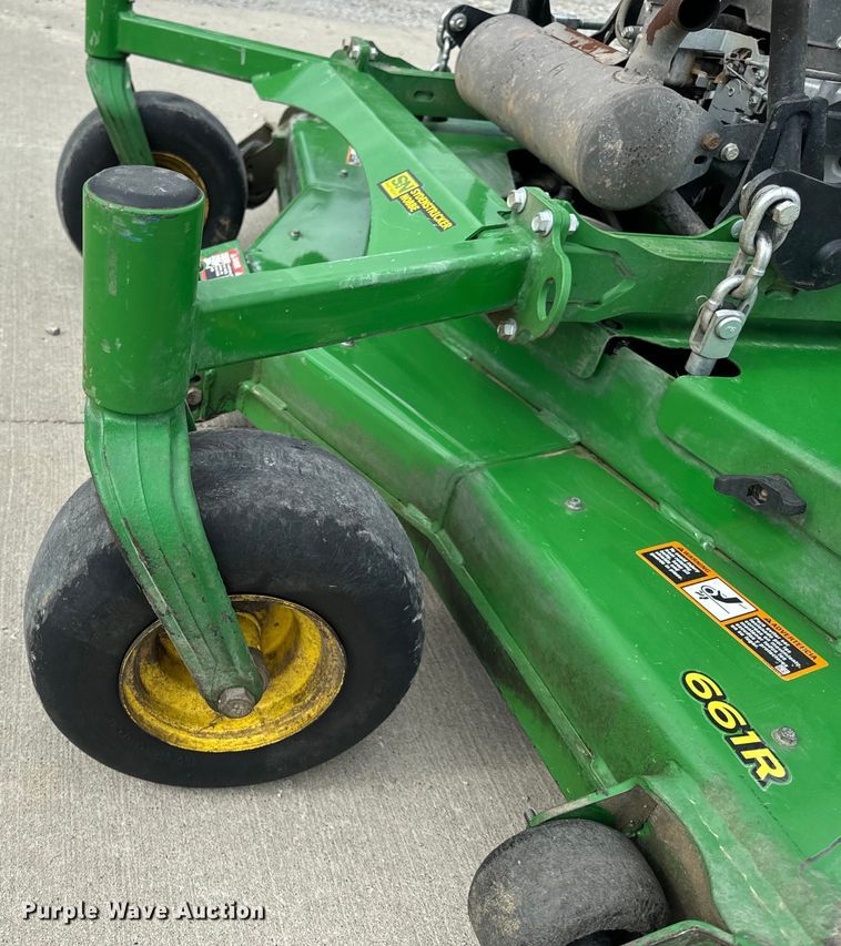 image for item OF9715 2022 John Deere 661R ZTR lawn mower