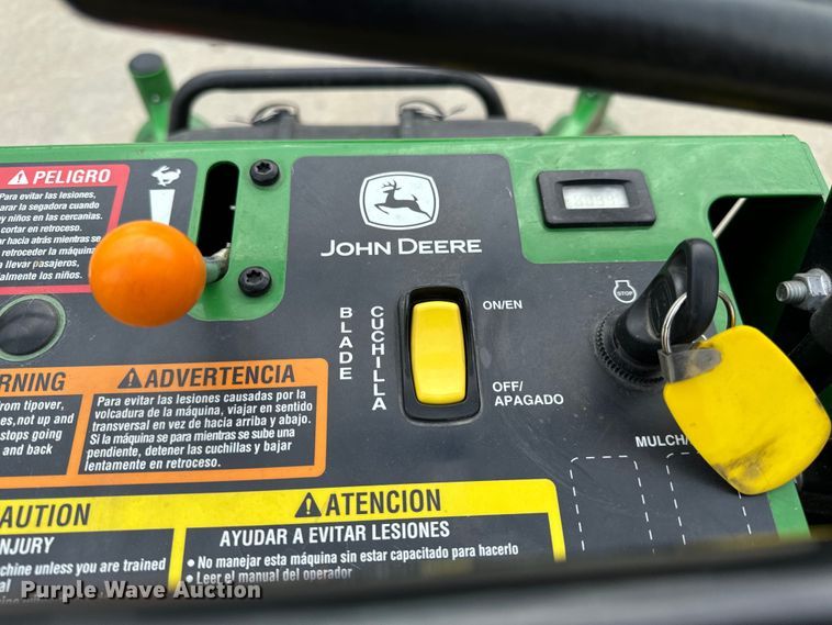 image for item OF9716 2022 John Deere 652R ZTR lawn mower