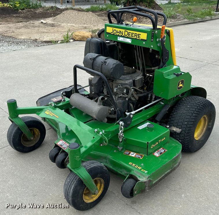 image for item OF9717 2022 John Deere 652R  ZTR lawn mower