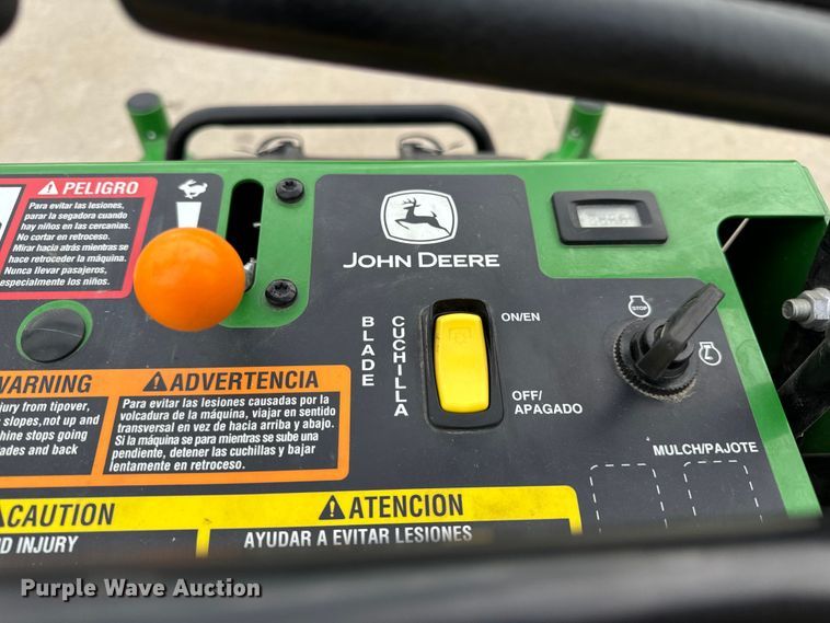 image for item OF9717 2022 John Deere 652R  ZTR lawn mower