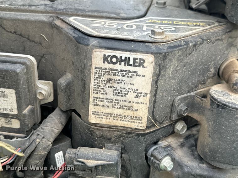 image for item OF9717 2022 John Deere 652R  ZTR lawn mower