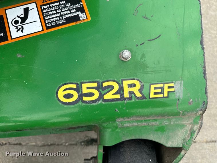 image for item OF9717 2022 John Deere 652R  ZTR lawn mower