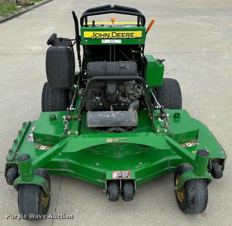 image for item OF9718 2021 John Deere 661R ZTR lawn mower