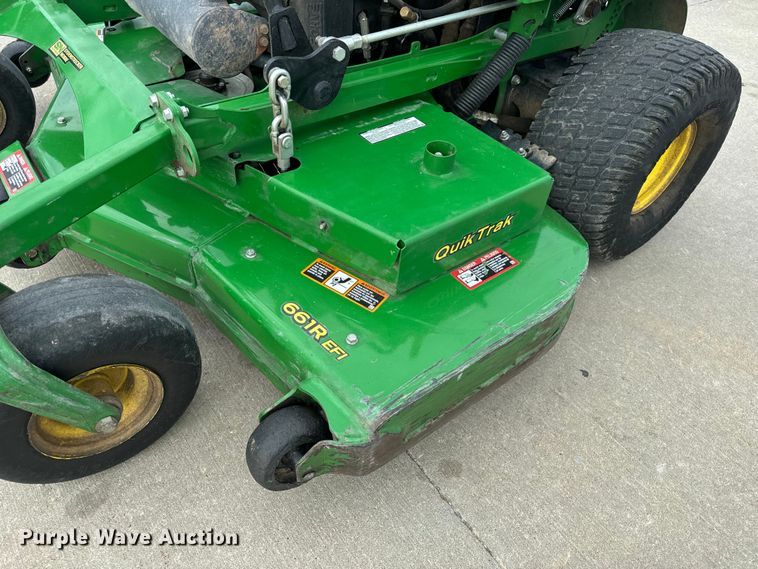 image for item OF9718 2021 John Deere 661R ZTR lawn mower