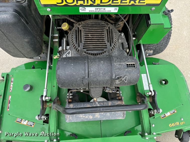 image for item OF9718 2021 John Deere 661R ZTR lawn mower