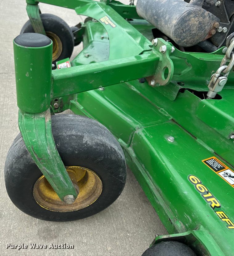 image for item OF9718 2021 John Deere 661R ZTR lawn mower