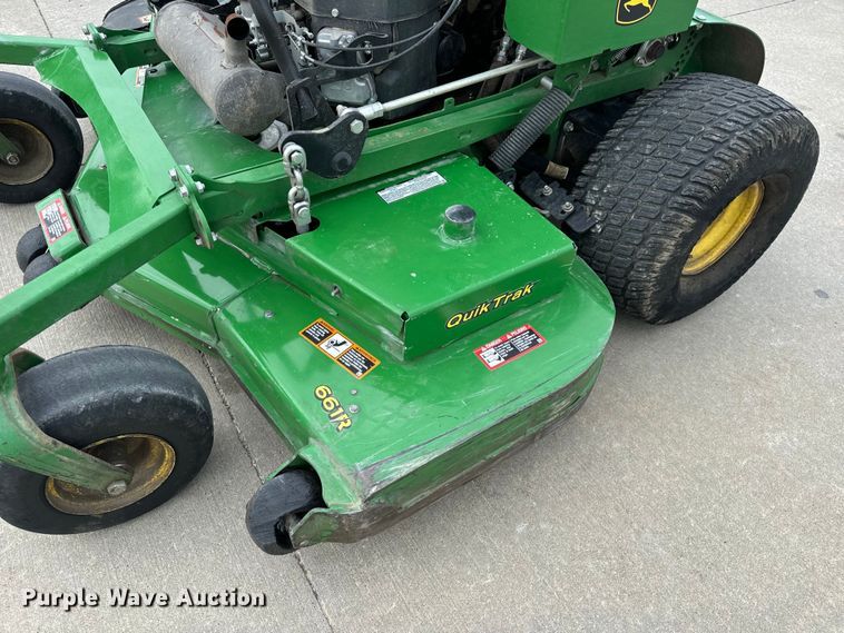 image for item OF9719 2022 John Deere 661R ZTR lawn mower