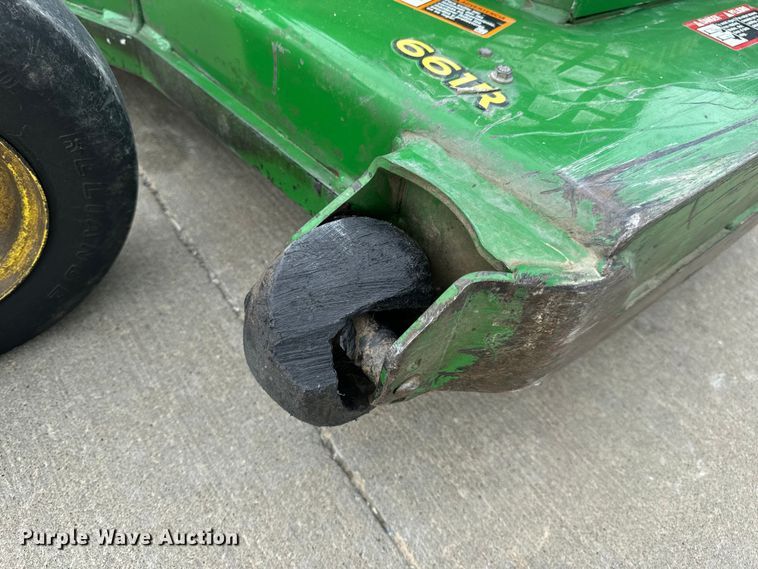 image for item OF9719 2022 John Deere 661R ZTR lawn mower