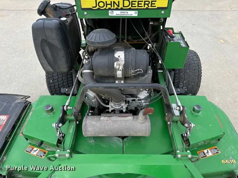 image for item OF9719 2022 John Deere 661R ZTR lawn mower