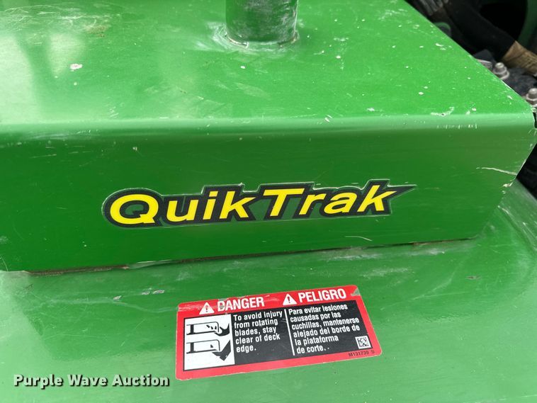 image for item OF9719 2022 John Deere 661R ZTR lawn mower