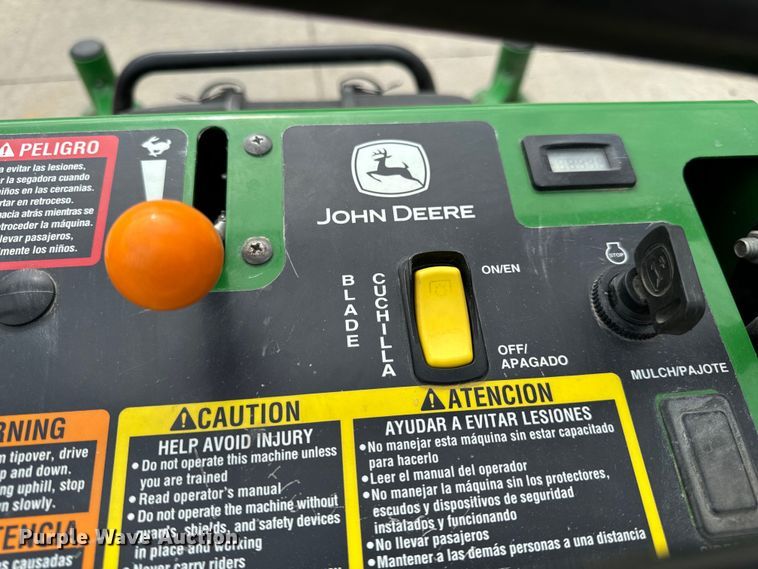 image for item OF9720 2020 John Deere 652R ZTR lawn mower