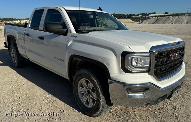 image for item OF9723 2019 GMC Sierra 1500 Double Cab pickup truck