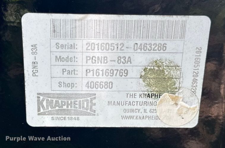 image for item OF9729 Knapheide  PGNB-83A flatbed