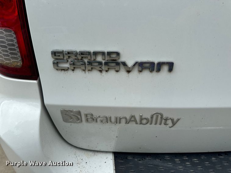 image for item OF9732 2017 Braun Ability Grand Caravan handicap accessible van