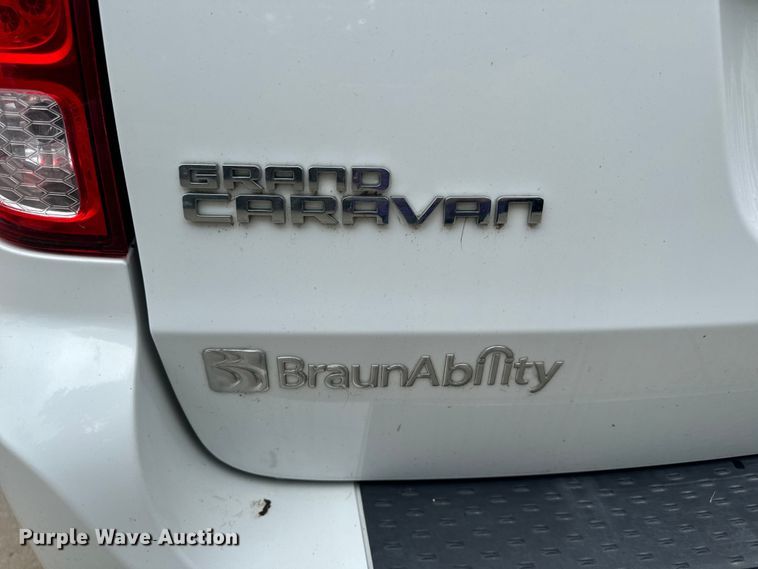 image for item OF9734 2017 Braun Ability Grand Caravan handicap accessible van