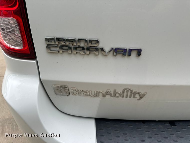 image for item OF9736 2015 Dodge  Grand Caravan handicap accessible van