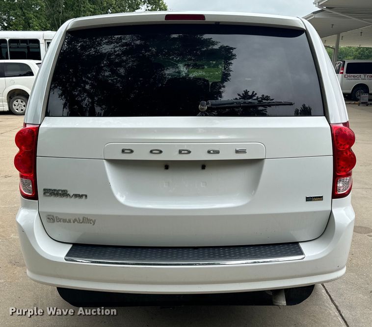image for item OF9737 2015 Dodge Grand Caravan handicap accessible van
