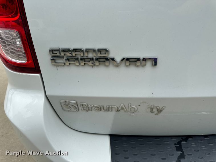 image for item OF9738 2015 Dodge Grand Caravan  handicap accessible van