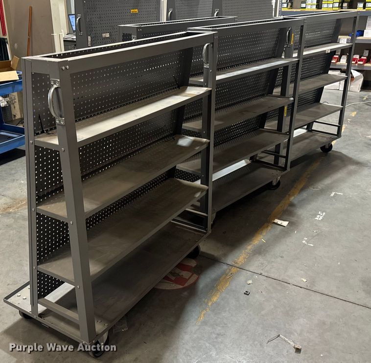 image for item OF9779 (7) U-Line rolling shelves