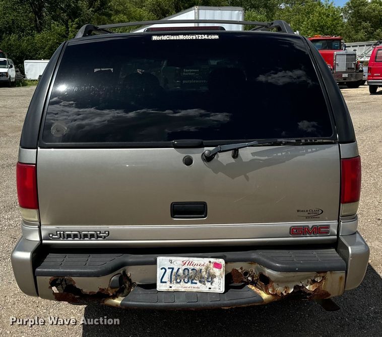 image for item OG9563 2000 GMC Jimmy SUV