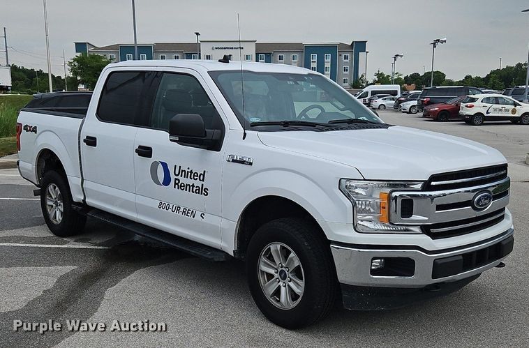 image for item OK9974 2020 Ford F150 XLT SuperCrew pickup truck