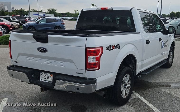 image for item OK9974 2020 Ford F150 XLT SuperCrew pickup truck