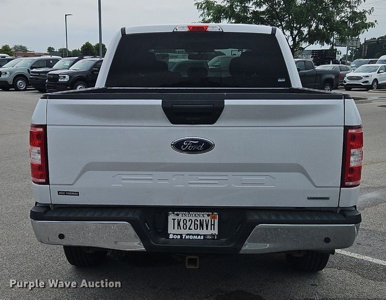 image for item OK9974 2020 Ford F150 XLT SuperCrew pickup truck