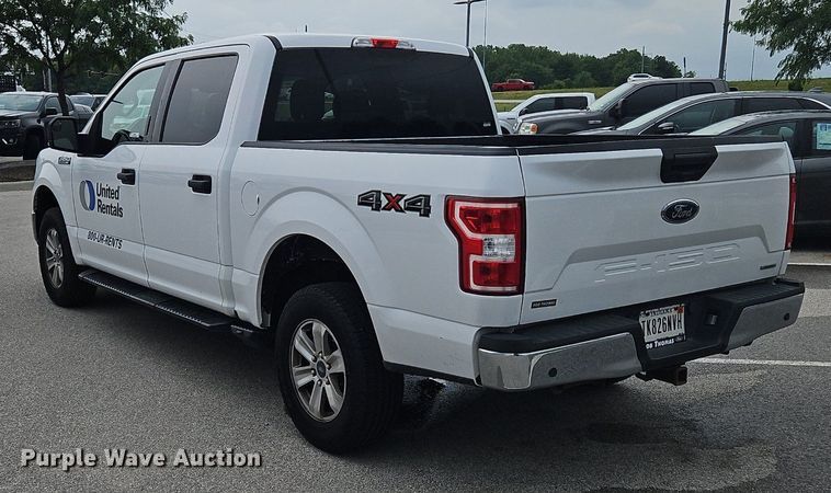 image for item OK9974 2020 Ford F150 XLT SuperCrew pickup truck