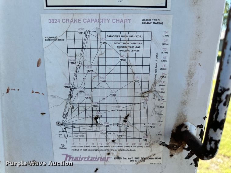 image for item OL9647 2005 Ford F550 Super Duty utility / service truck