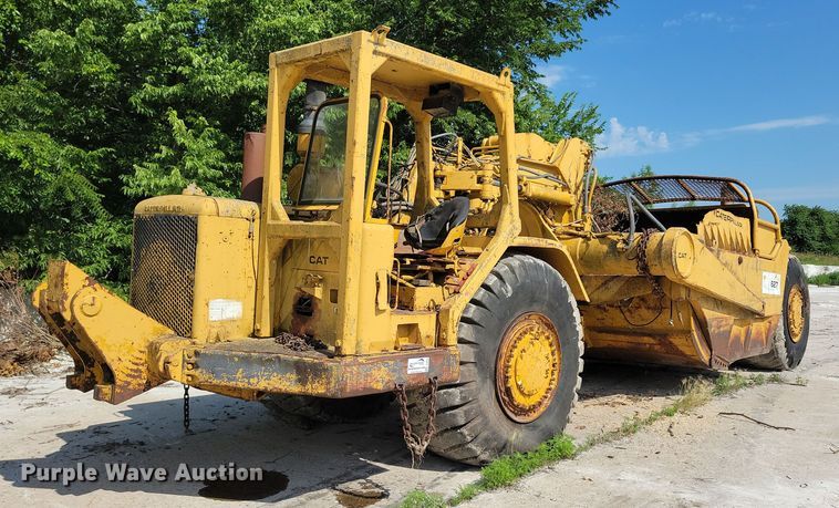 image for item DG0654 1973 Caterpillar 627 conventional scraper 
