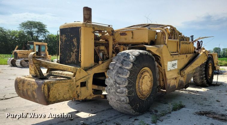 image for item DG0654 1973 Caterpillar 627 conventional scraper 