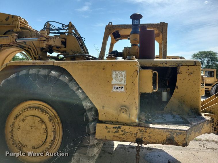 image for item DG0654 1973 Caterpillar 627 conventional scraper 