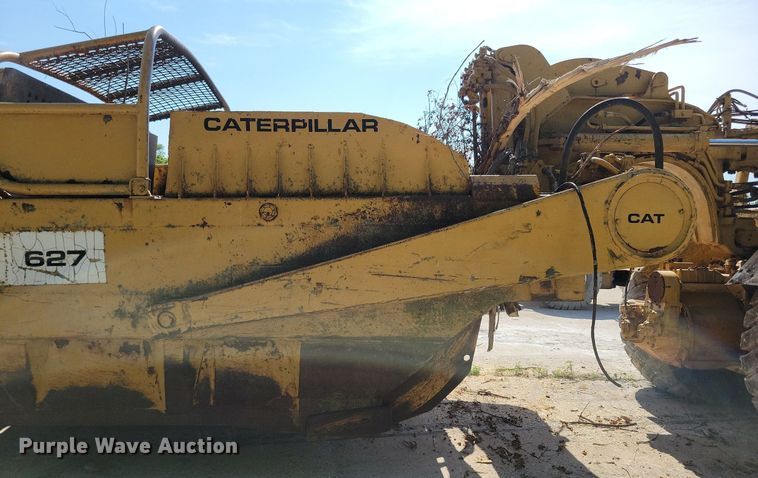 image for item DG0654 1973 Caterpillar 627 conventional scraper 
