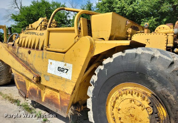 image for item DG0654 1973 Caterpillar 627 conventional scraper 