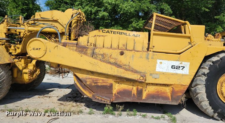 image for item DG0654 1973 Caterpillar 627 conventional scraper 