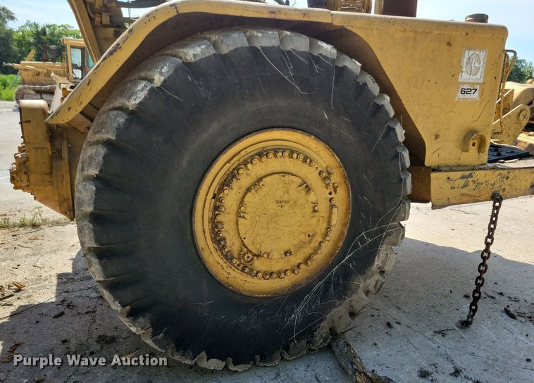 image for item DG0654 1973 Caterpillar 627 conventional scraper 