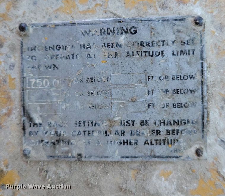 image for item DG0655 1970 Caterpillar 980B wheel loader