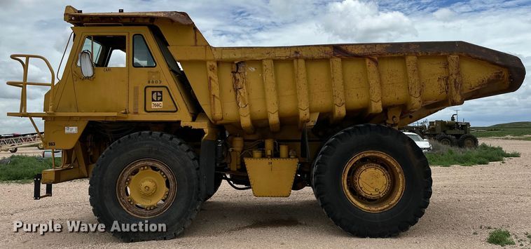 image for item DK6671 1980 Caterpillar 769C haul truck