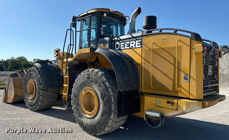 image for item DL4474 2017 John Deere 844K-III wheel loader