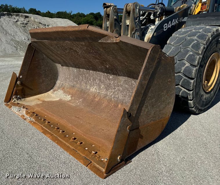 image for item DL4474 2017 John Deere 844K-III wheel loader