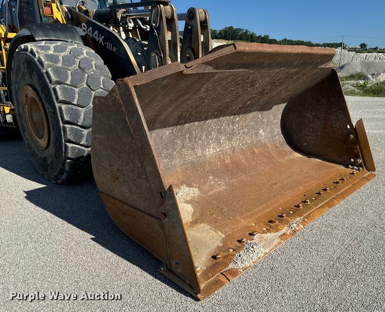 image for item DL4474 2017 John Deere 844K-III wheel loader