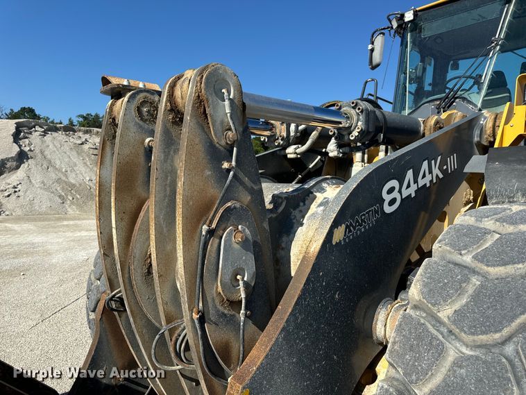 image for item DL4474 2017 John Deere 844K-III wheel loader