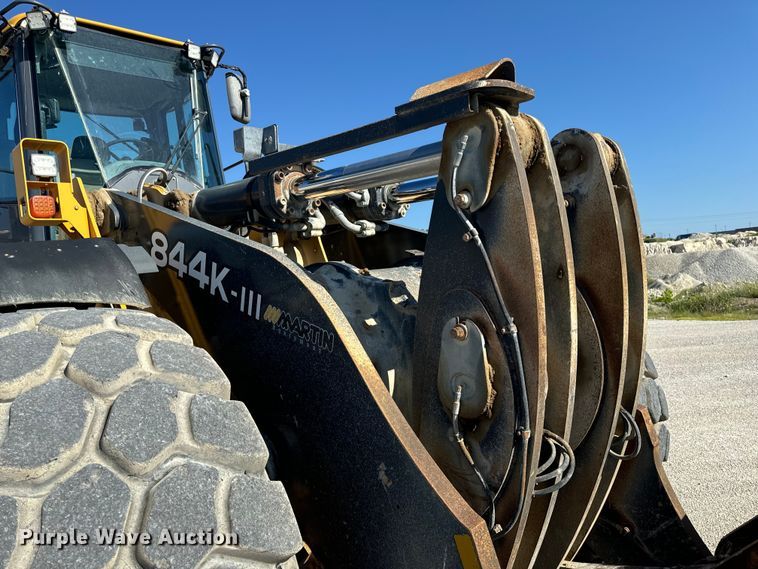 image for item DL4474 2017 John Deere 844K-III wheel loader